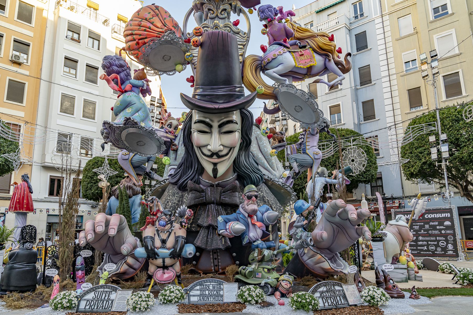 Falla Sueca-Literato Azorín 2024 (Xisco Navarro)