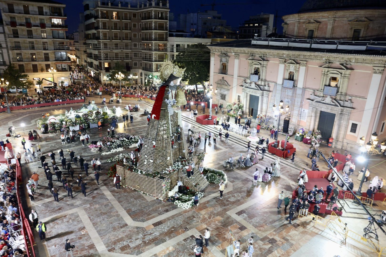 Ofrenda de València el 17 de marzo 2024. Imagen: Junta Central Fallera