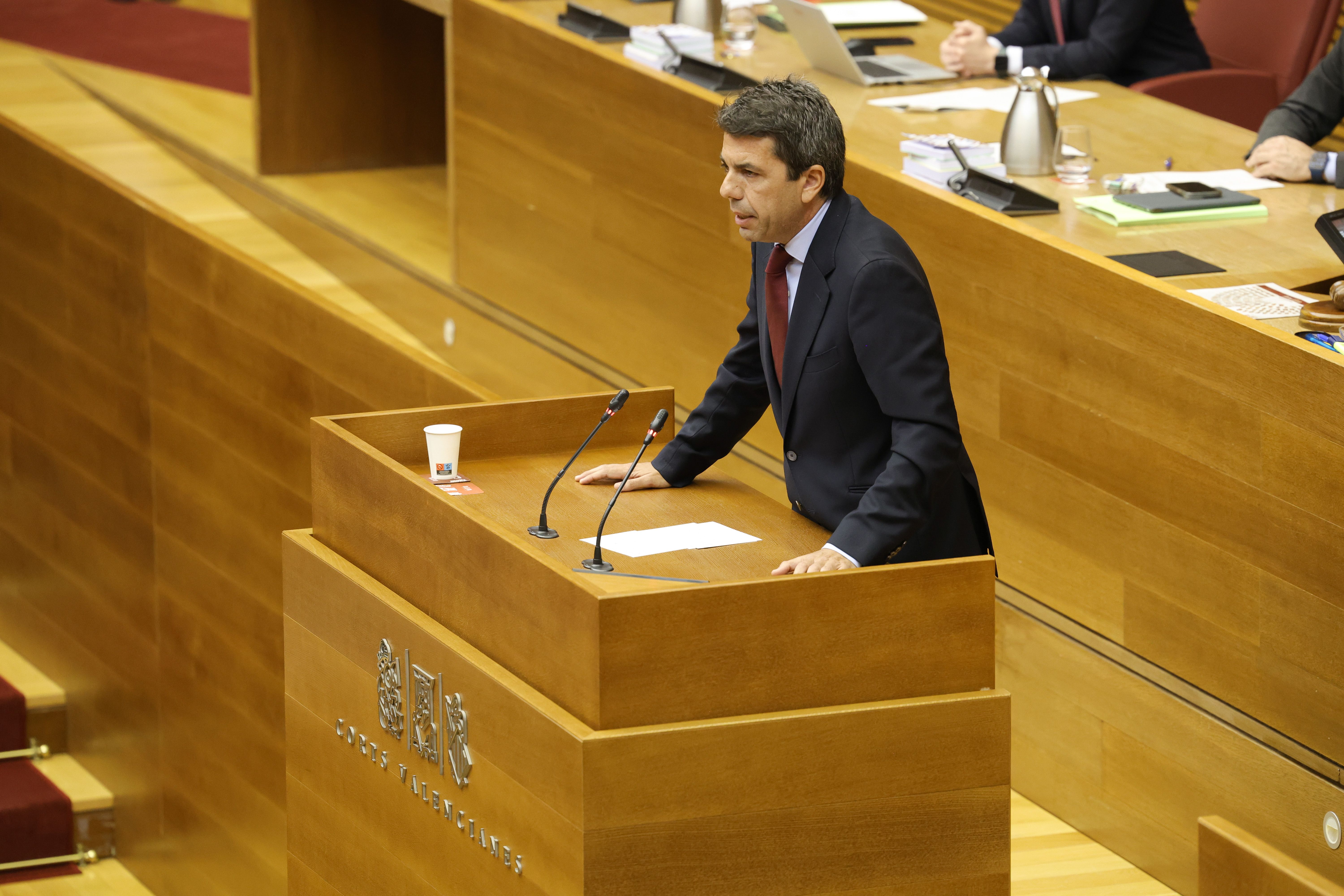 El president de la Generalitat, Carlos Mazón