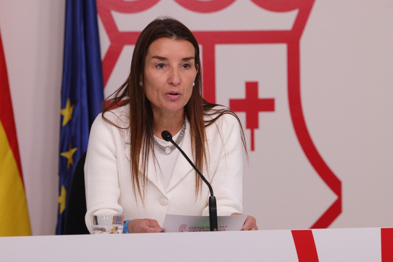 La portavoz del Consell, Ruth Merino