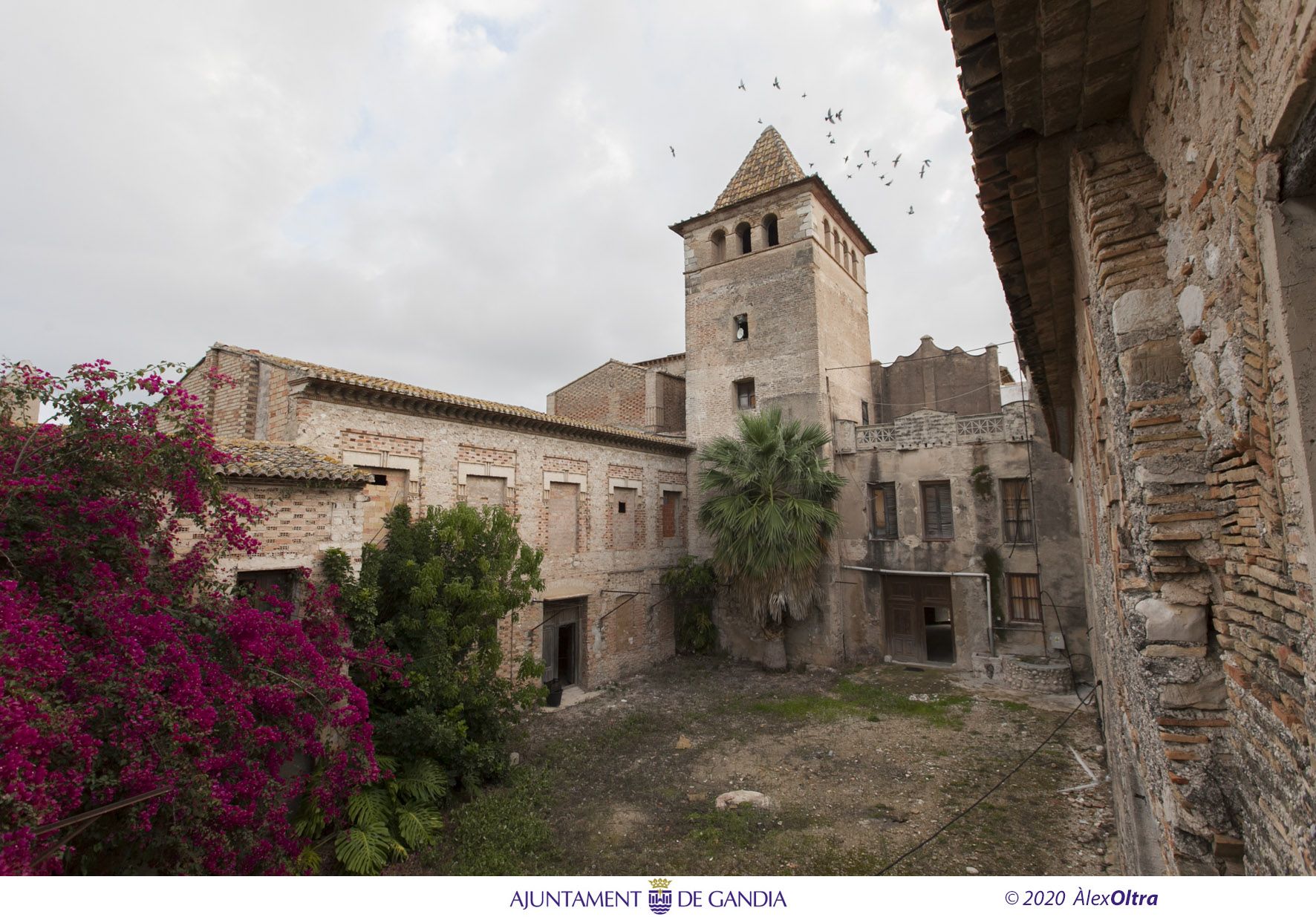 Torre dels Pares de Gandia. Imatge d'Àlex Oltra