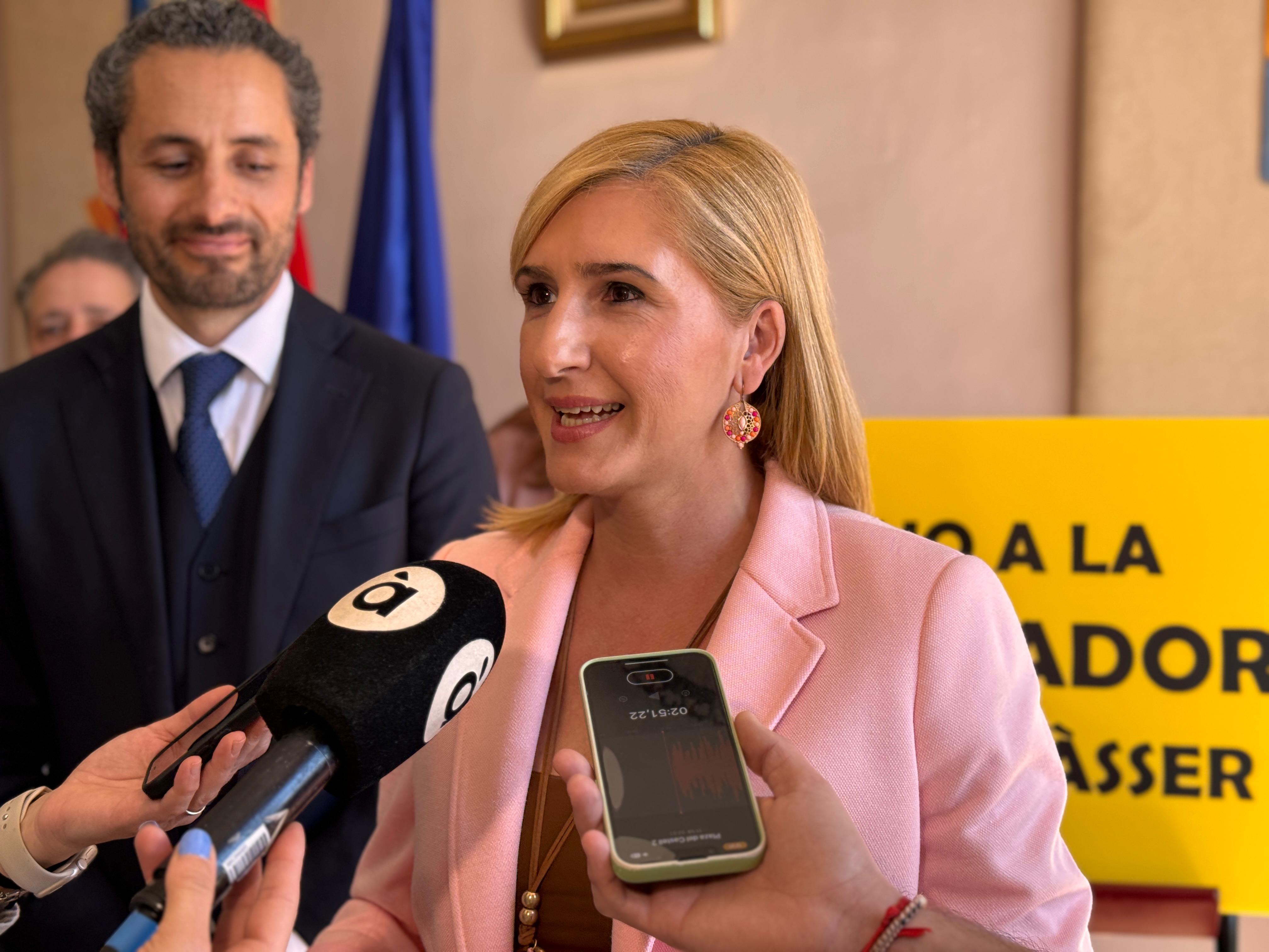 Salomé Pradas, consellera de Medio Ambiente, Agua, Infraestructuras y Territorio