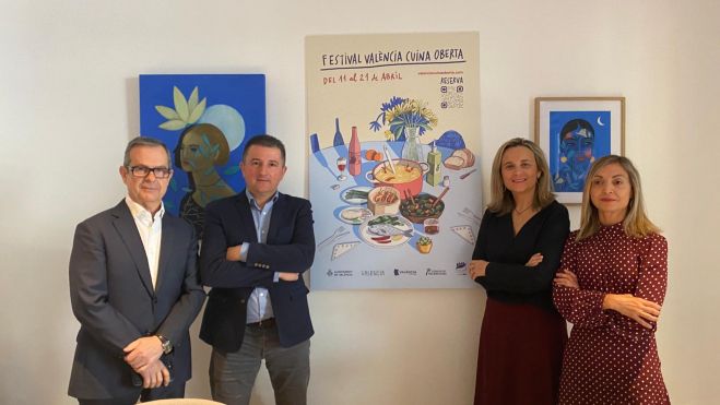 Presentación de Cuina Oberta en el Restaurante Lienzo de València Presentación de Cuina Oberta en el Restaurante Lienzo de València