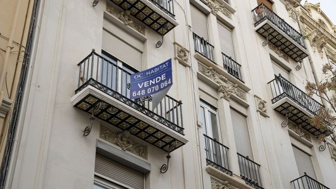 Una vivienda en venta en València. Imagen: Xisco Navarro