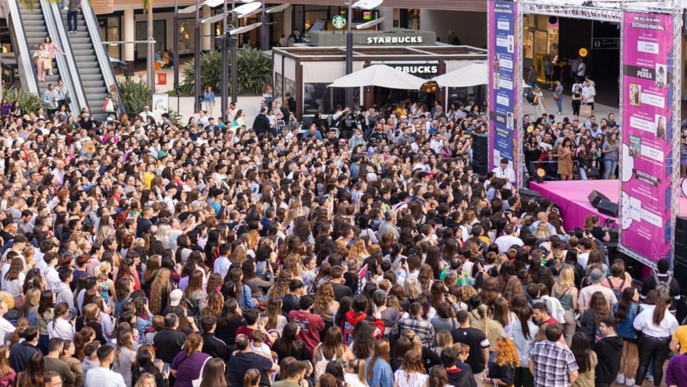 Un concert en el centre comercial Bonaire