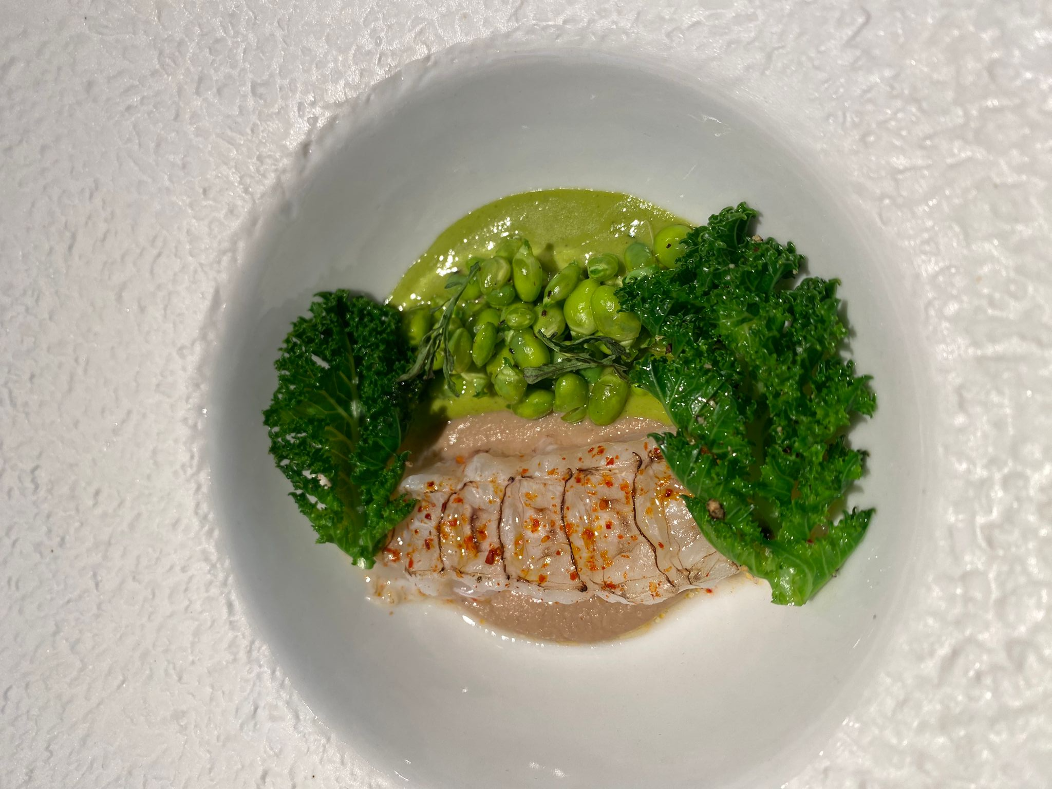 Plato ganador del concurso 'Menú más verde' de Cuina Oberta 2024