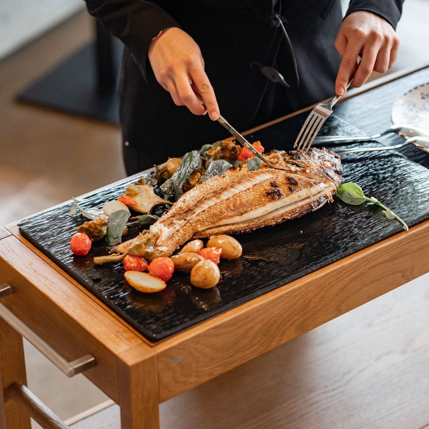 Un dels restaurants participants en Cuina Oberta 2024 Un dels restaurants participants en Cuina Oberta 2024