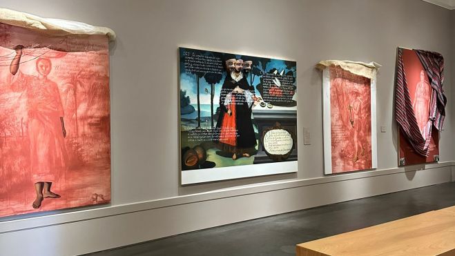 "Pinacoteca Migrante" de Sandra Gamarra Heshiki en la 60ª Bienal de Venecia