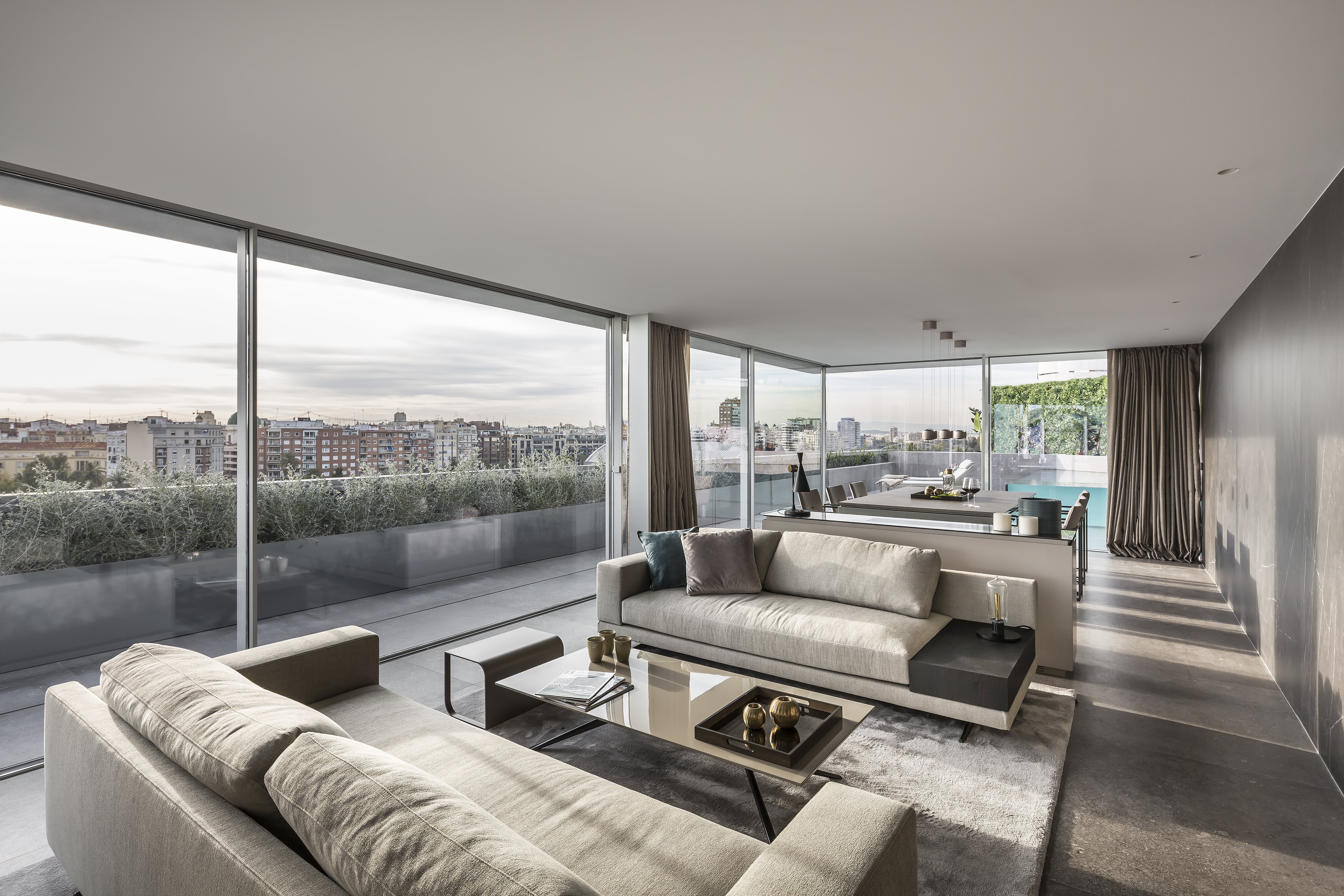 Estancia del piso más caro a la venta en València. Imagen: Engel & Völkers Estancia del piso más caro a la venta en València. Imagen: Engel & Völkers