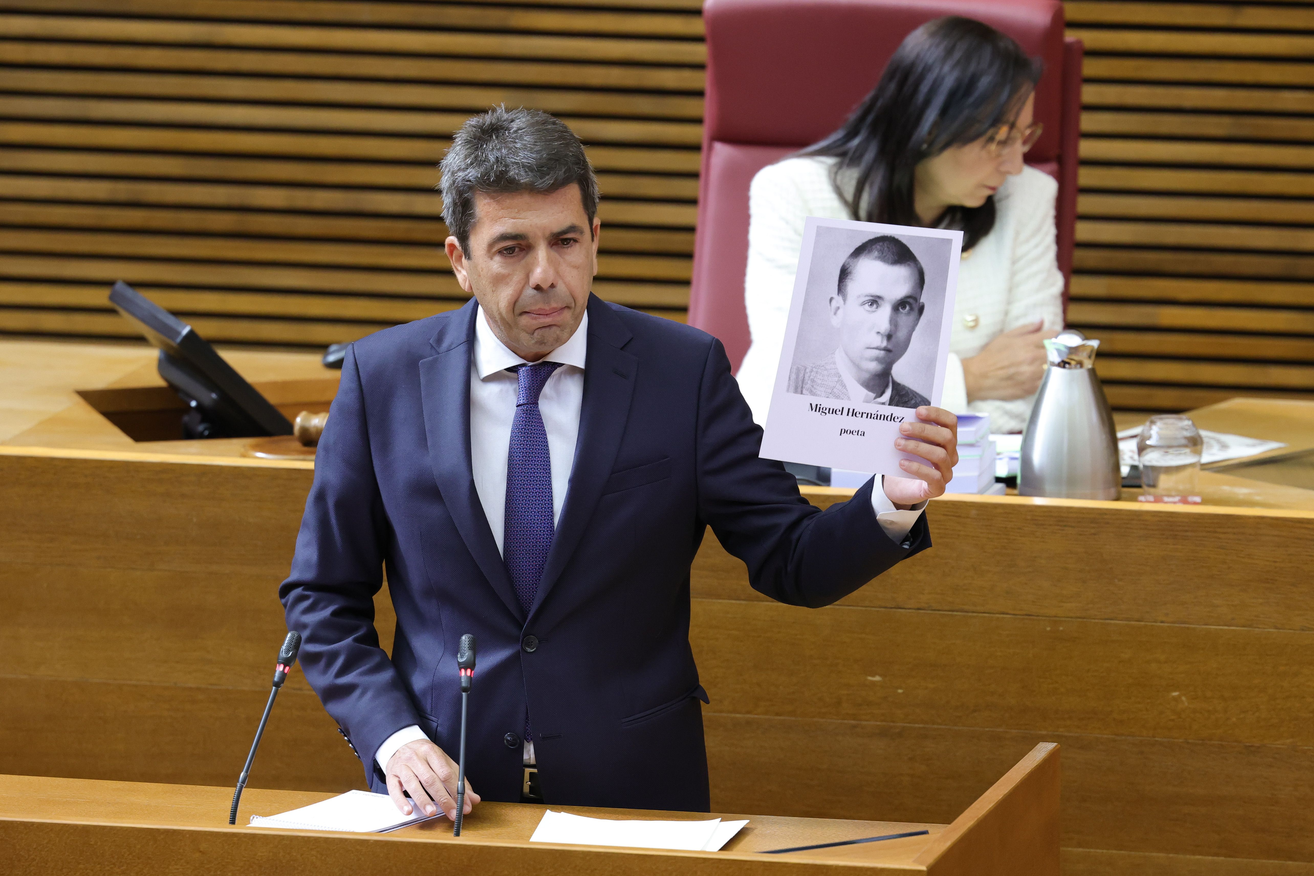 El president de la Generalitat, Carlos Mazón