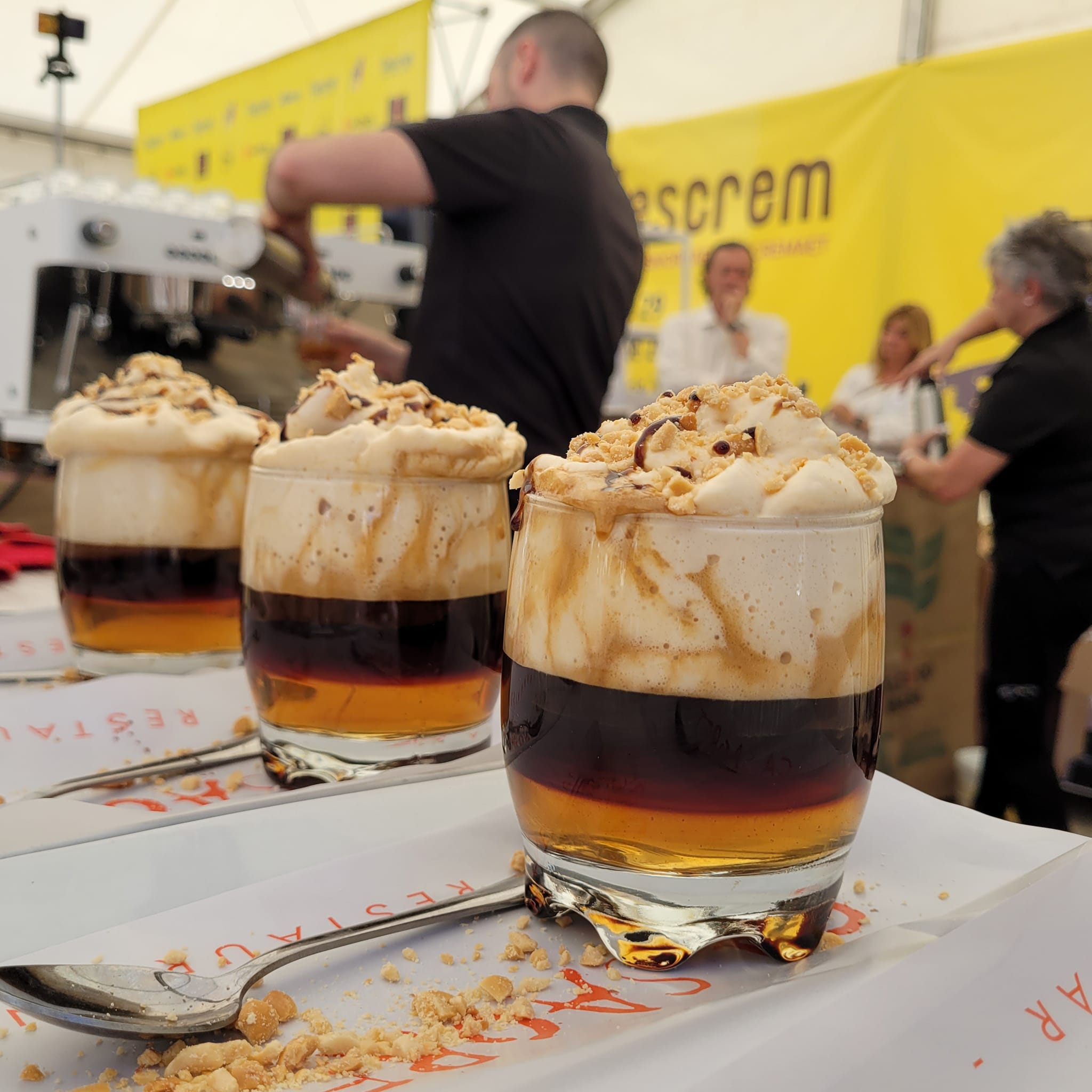 El popular cremaet en una edición anterior de Fiescrem