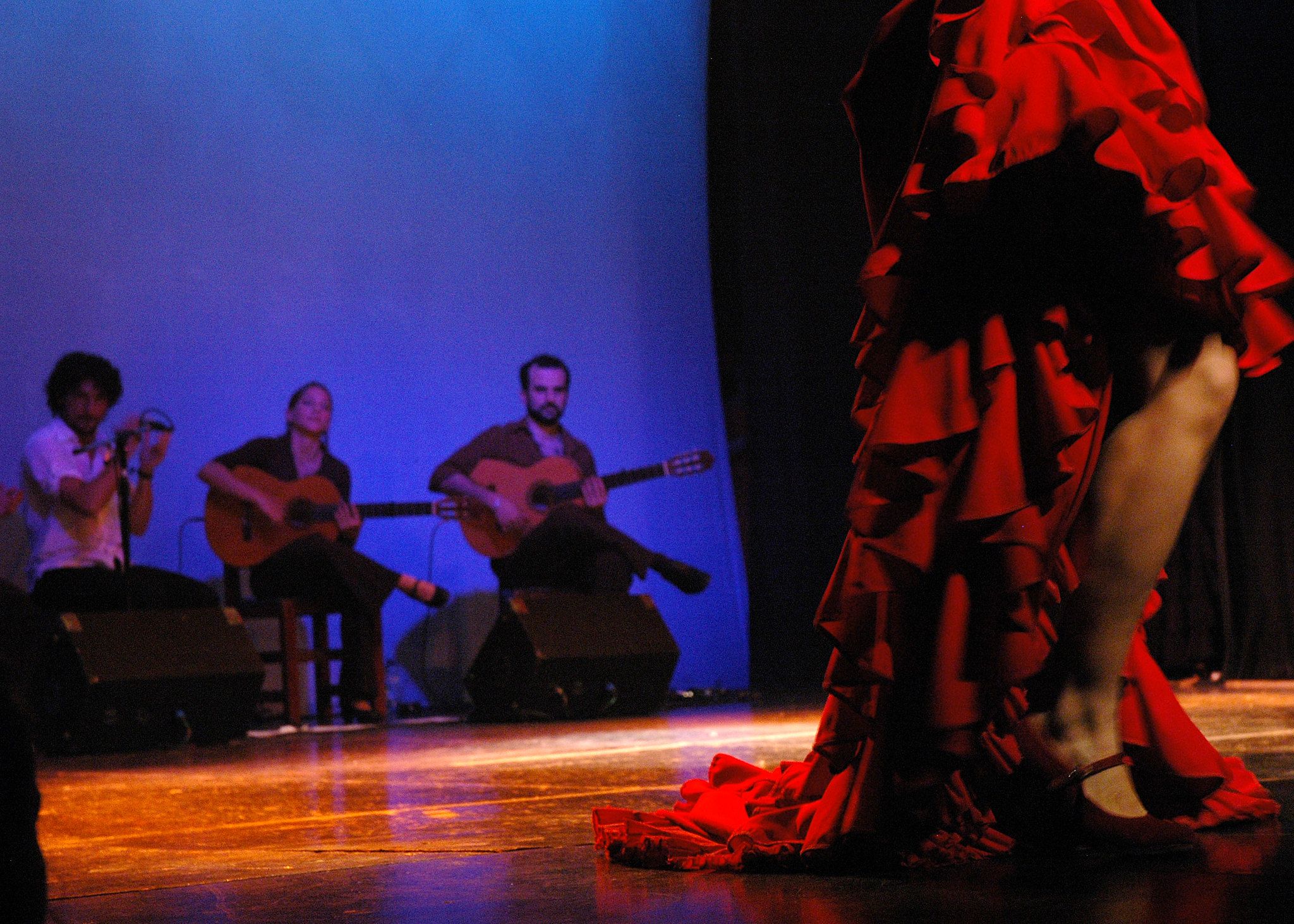 Imagen de un concierto flamenco