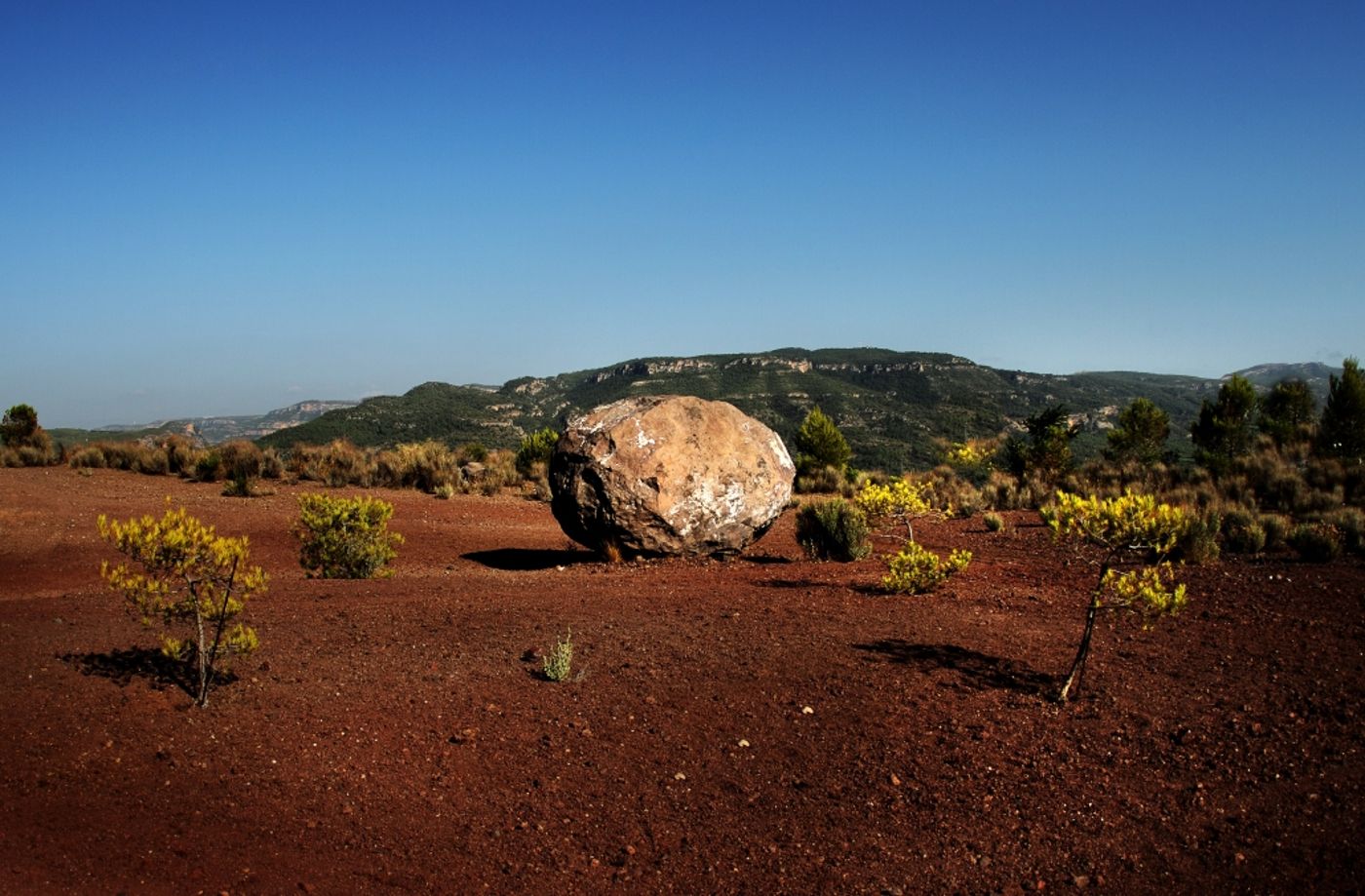 Imagen del Volcán Cerro de Agras / Foto: Turismos Cofrentes