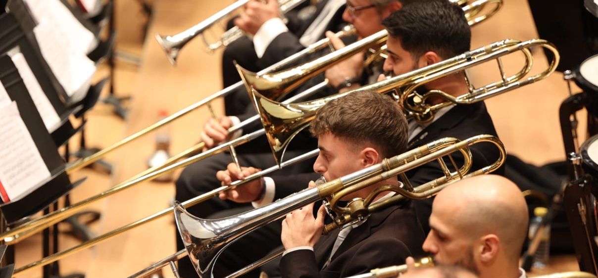 Músics de la Banda de l'Agrupació Musical l'Amistat de Quart de Poblet