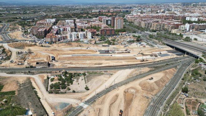 Obras del Canal de Acceso de València