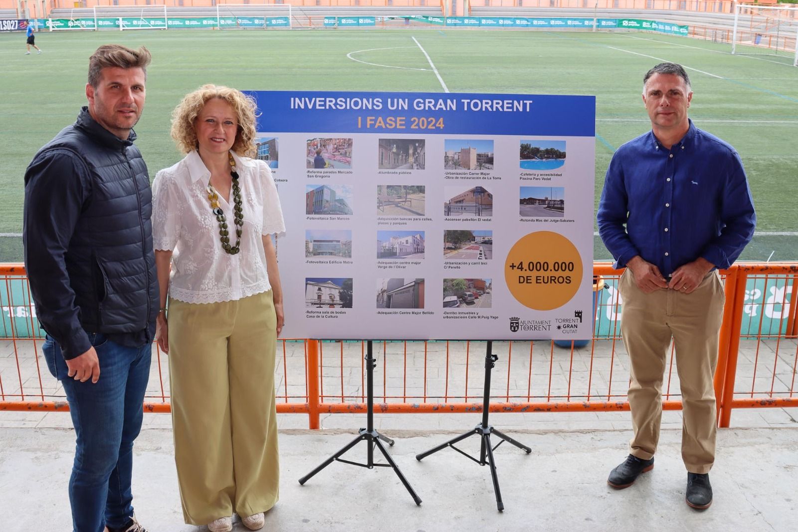 L'alcaldessa de Torrent presenta la I Fase d'Inversions de 2024