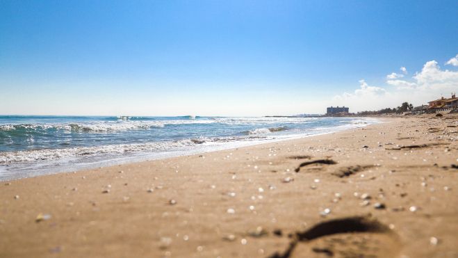 Platja del Marenyet de Cullera, bandera blava 2024