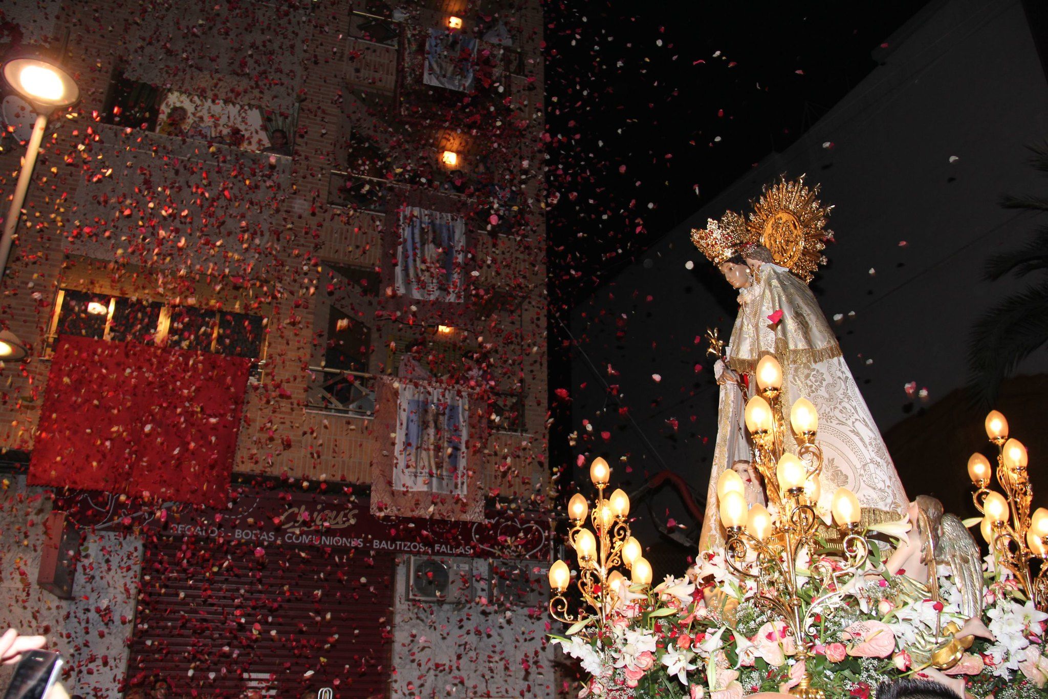 Celebració del retorn de la Verge en les Festes Patronals de Torrent