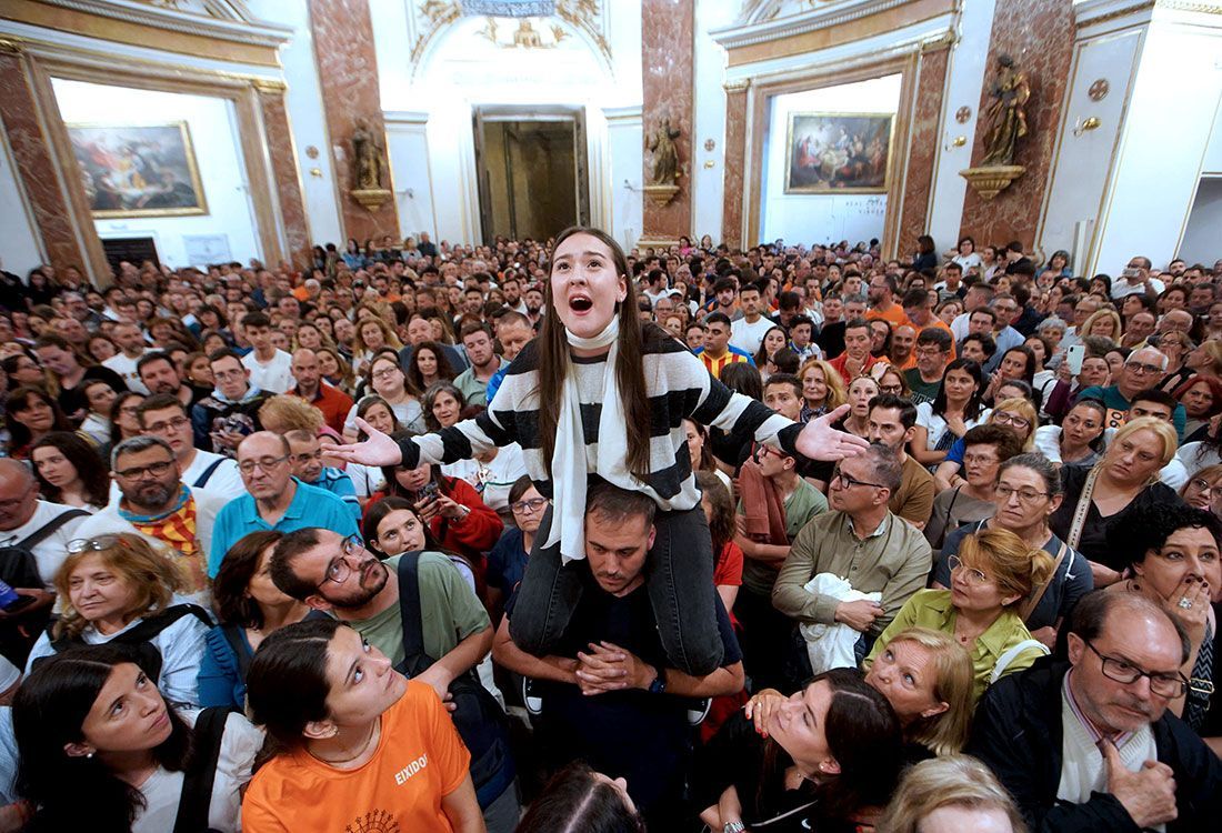 Salve Solemníssima a la Mare de Déu dels Desemparats en la Basílica