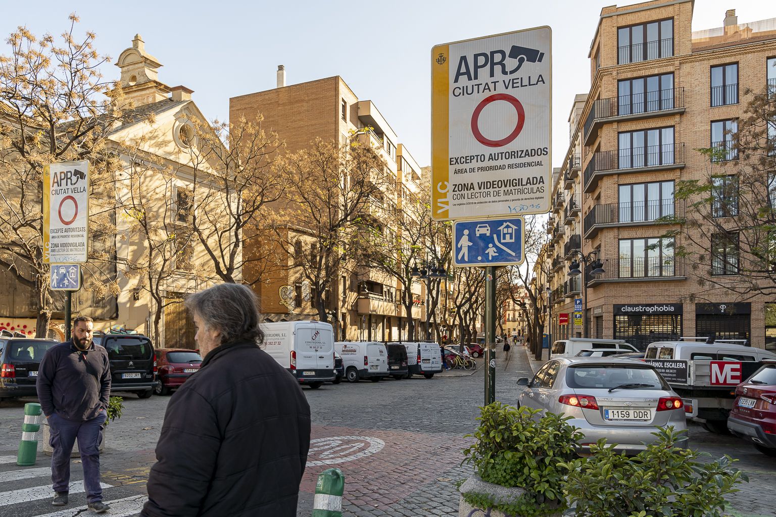 Área de Prioridad Residencial (APR) de Ciutat Vella. Imagen: Xisco Navarro 