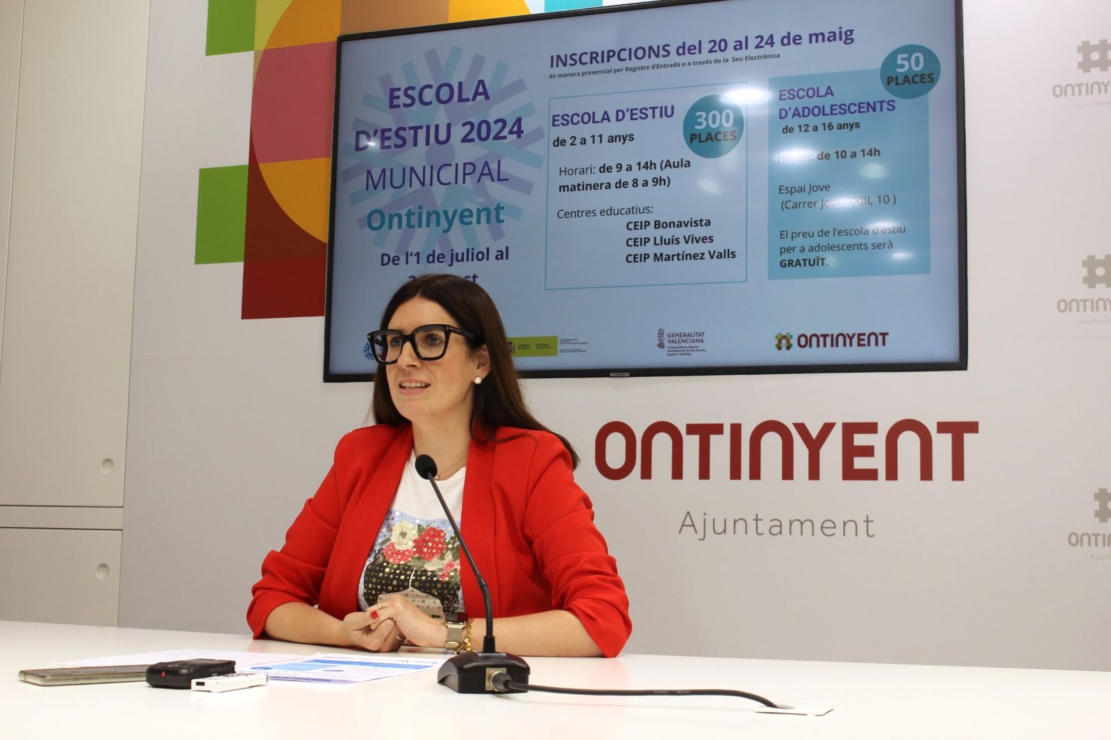 La regidora de Política per a les Persones d'Ontinyent, Paula Soler