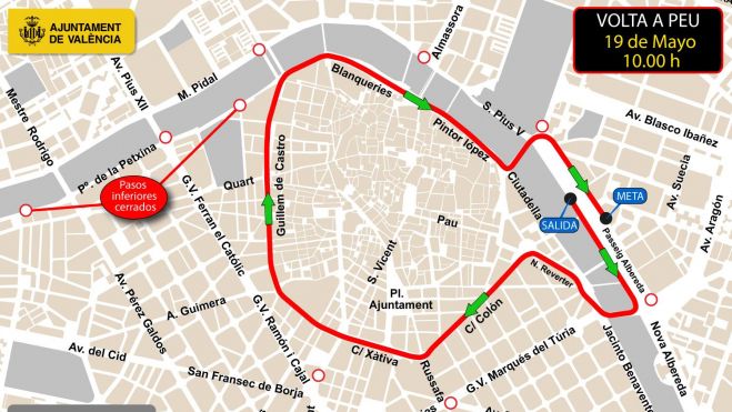 Recorrido Volta a Peu 2024 Recorrido Volta a Peu 2024