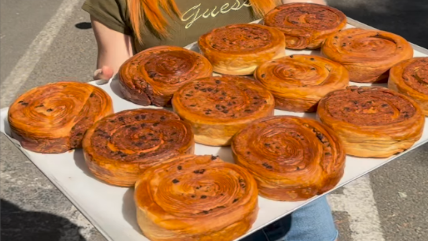Cruffin Cookie Roll que regalará la Pastelería Ioan de Valencia 