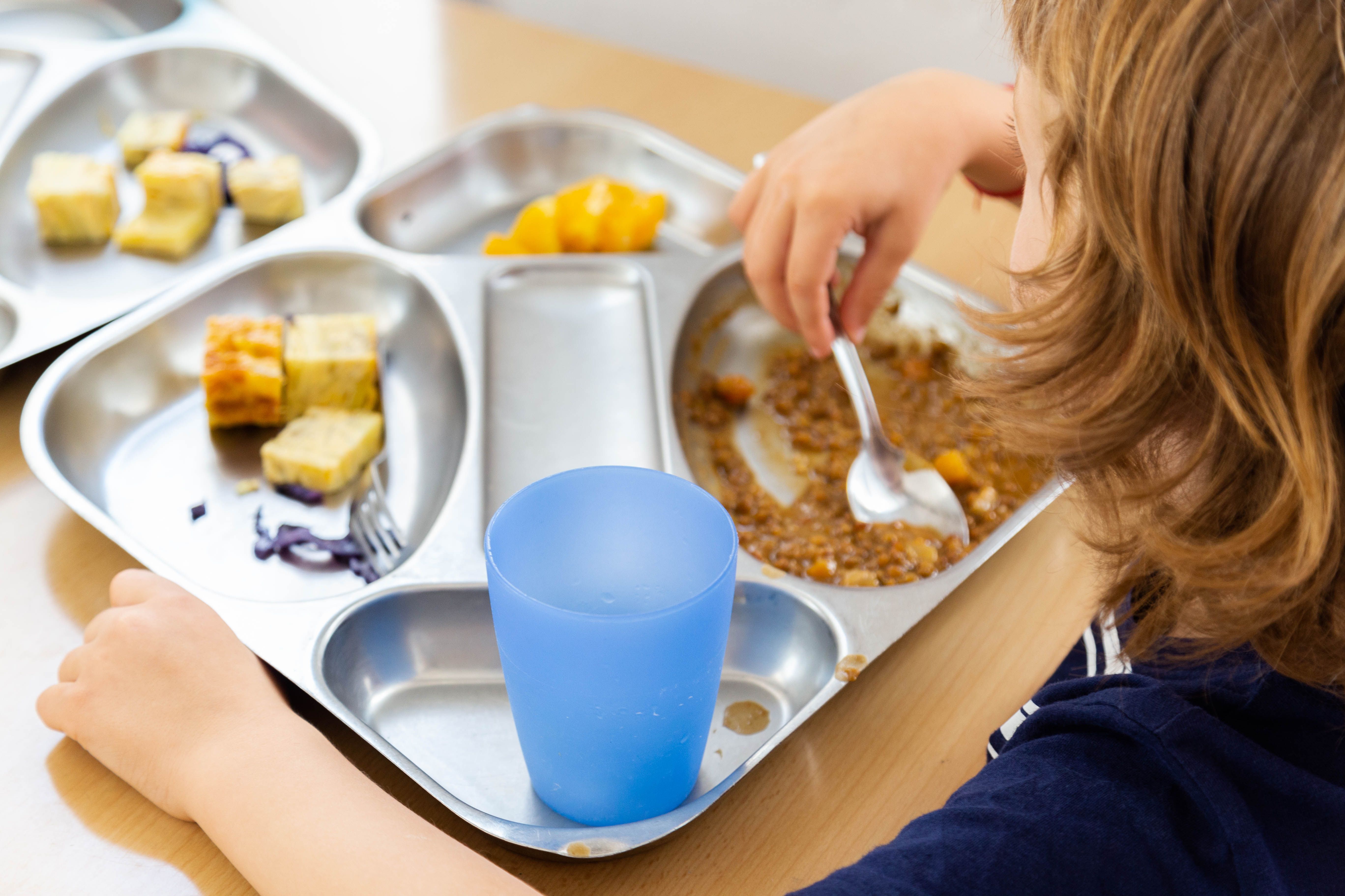 Menjador escolar / Foto: Horta Cuina Clara Broseta