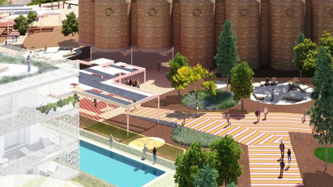 Simulación virtual de cómo será el futuro proyecto Vinival. Imagen: Vinival Patacona Simulación virtual de cómo será el futuro proyecto Vinival. Imagen: Vinival Patacona