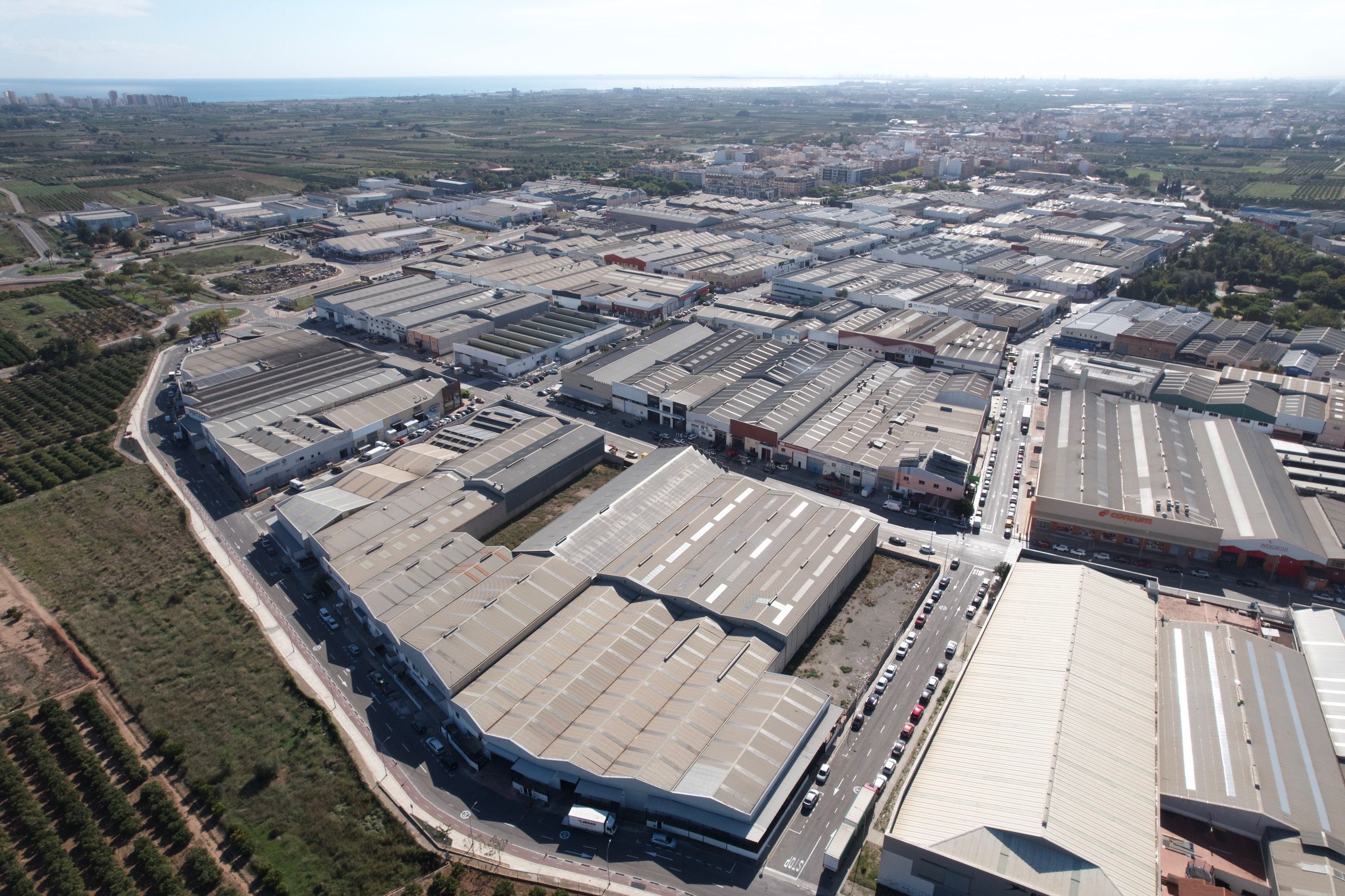 Polígono en un municipio de la Comunitat Valenciana