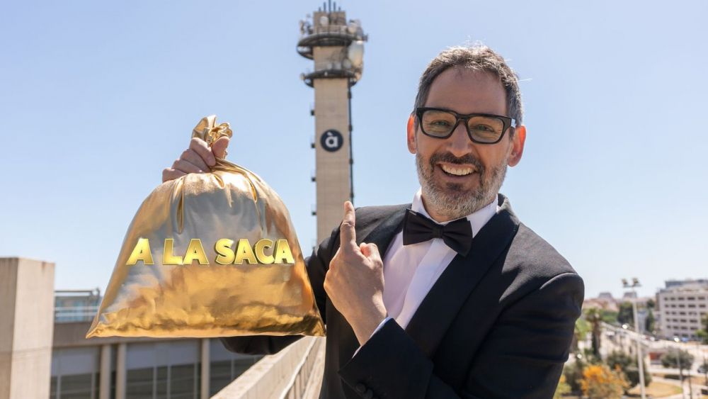 Eugeni Alemany presenta 'A la saca' en À Punt Eugeni Alemany presenta 'A la saca' en À Punt