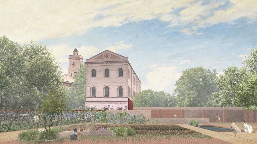 Simulació virtual de com quedarà el futur Jardí Trini Simó de València Simulació virtual de com quedarà el futur Jardí Trini Simó de València