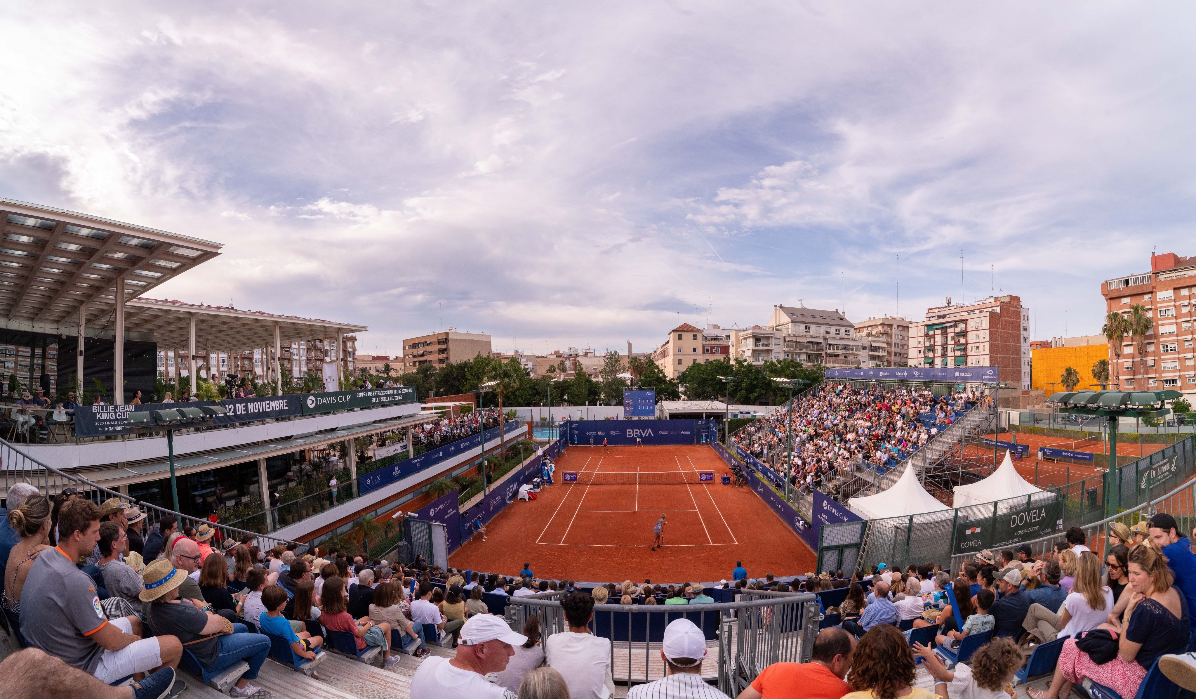 Torneo BBVA Open Internacional de Valencia en el año 2023. Imagen: BBVA Open Internacional de Valencia