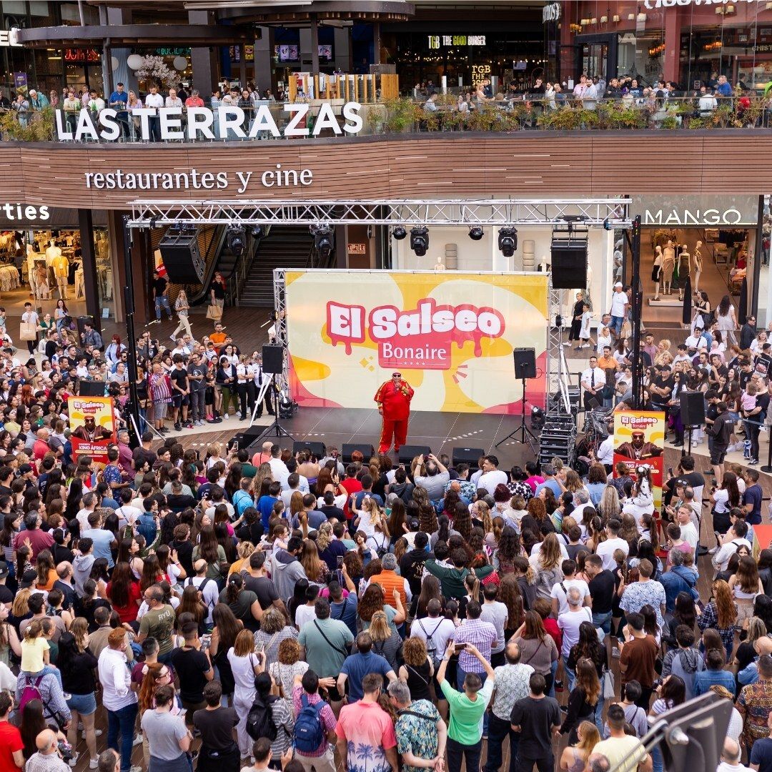 Un concierto del festival 'El Salseo de Bonaire'. Imagen: Centro Comercial Bonaire