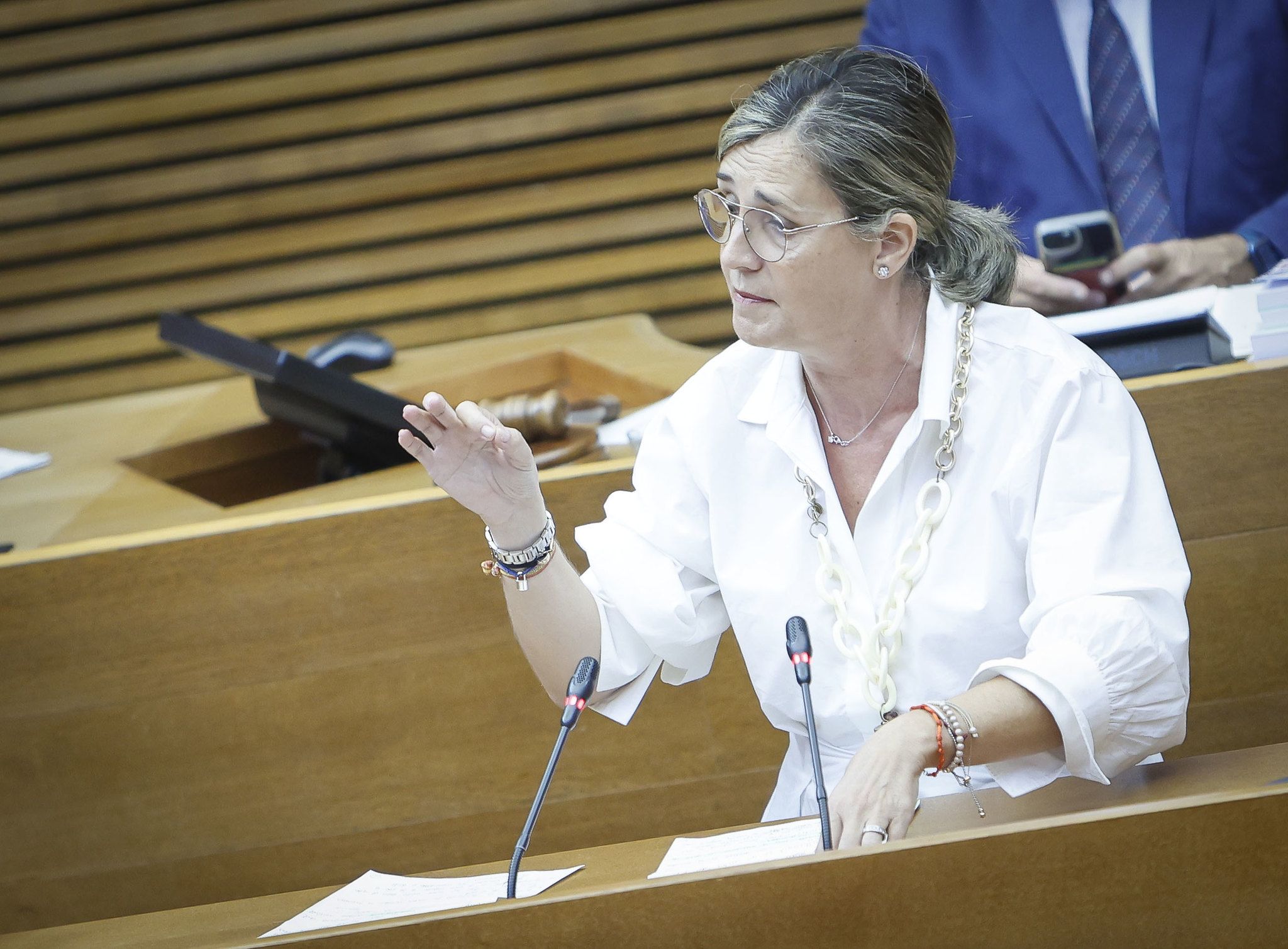 Elena Bastidas intervé en Les Corts