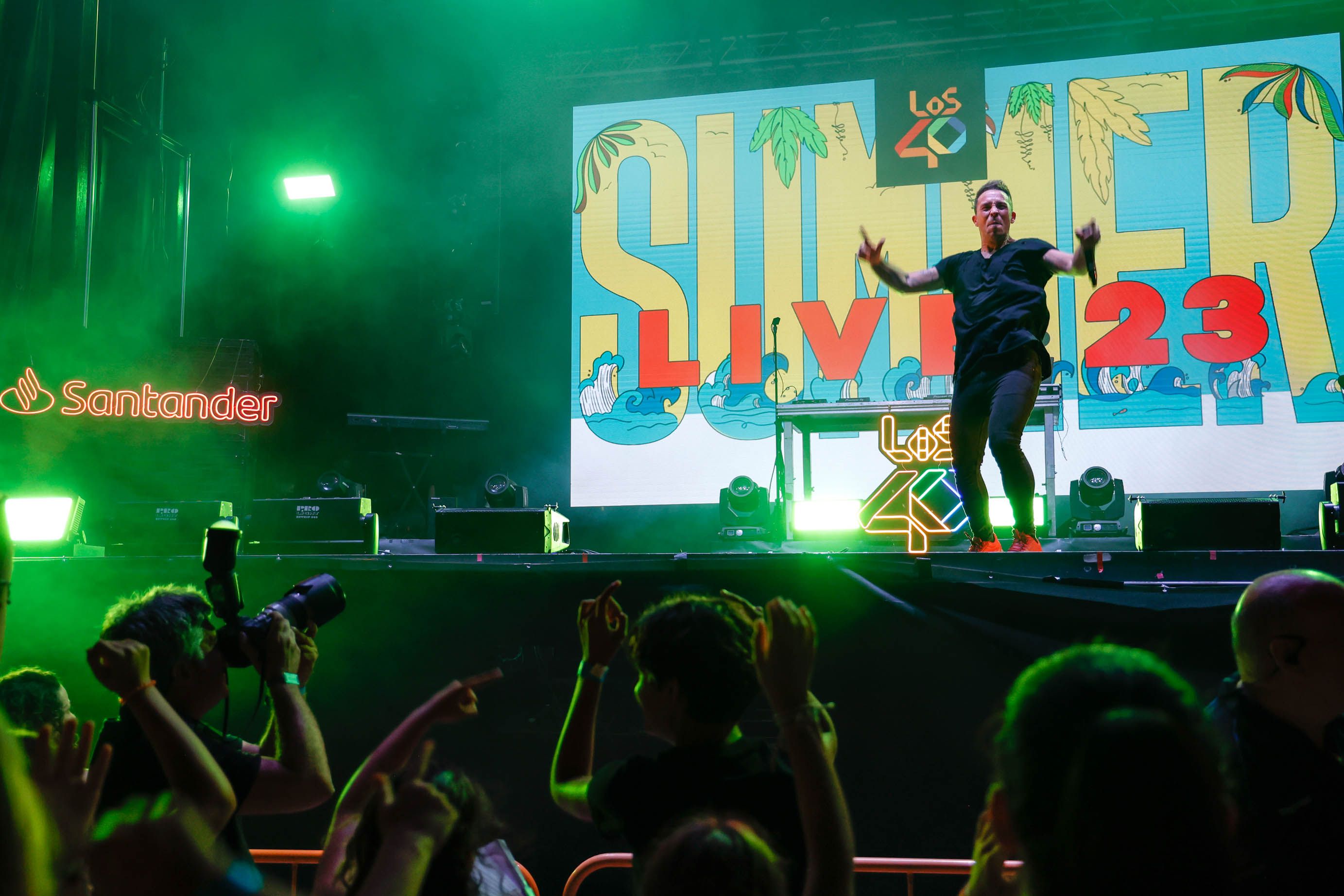 Un concert de la gira 'LOS40 Summer Live'
