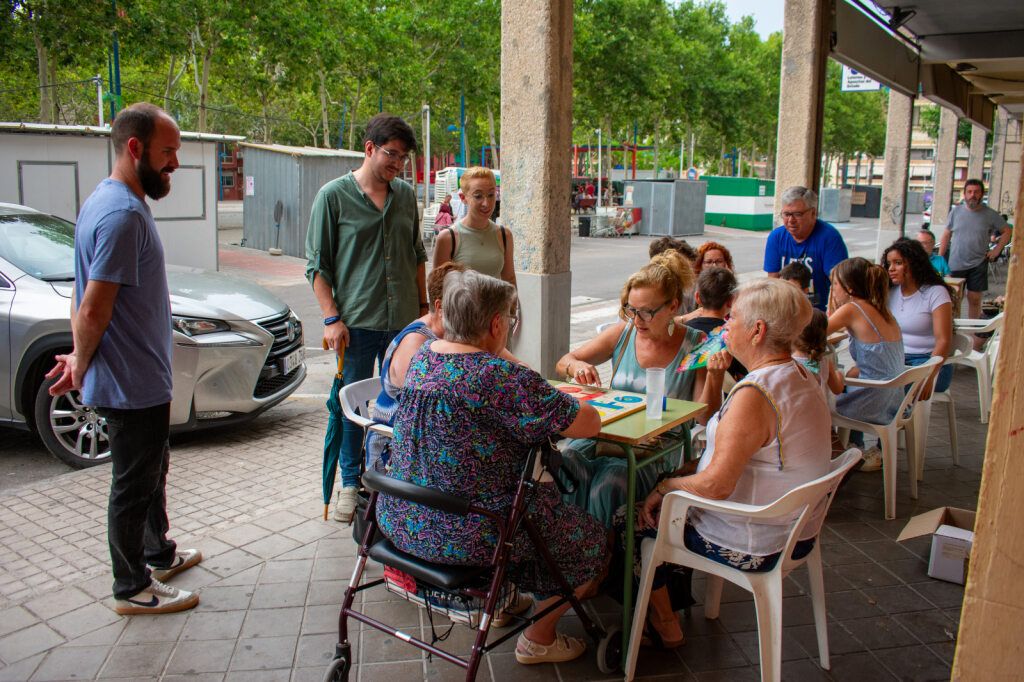 Partida de parxís en les festes d'Orba d'Alfafar