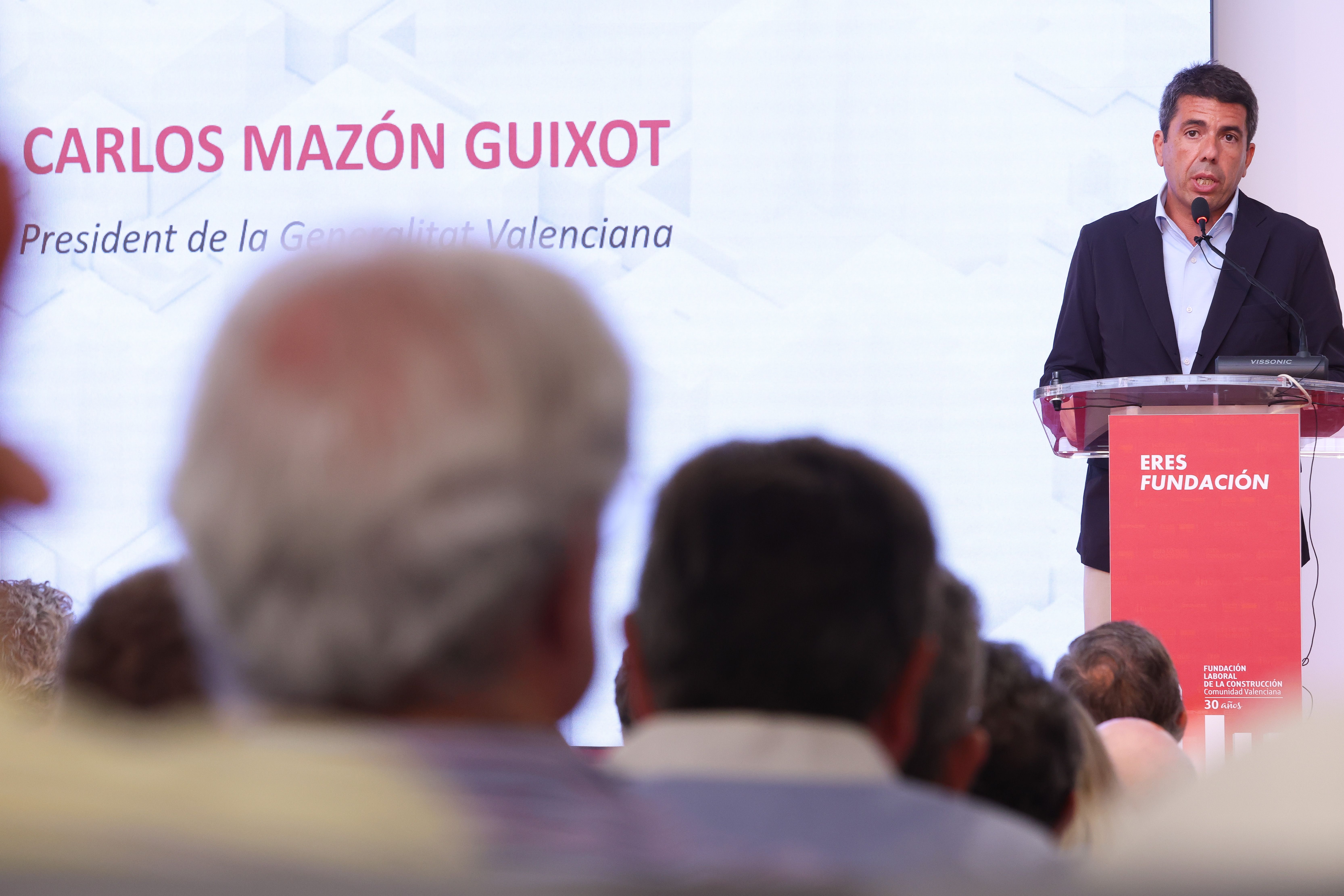 El president de la Generalitat, Carlos Mazón