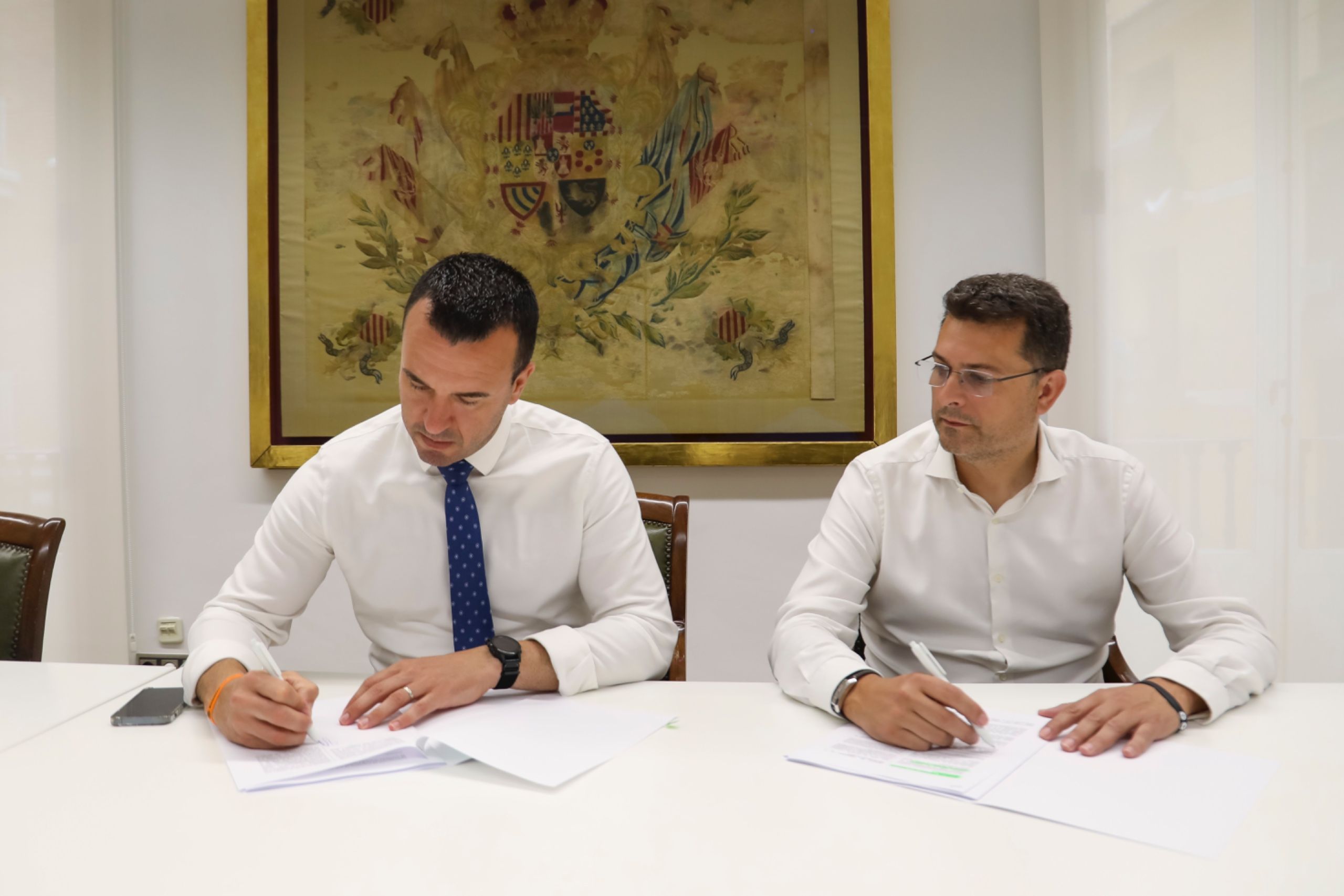 Vicent Mompó y Juan Ramón Adsuara