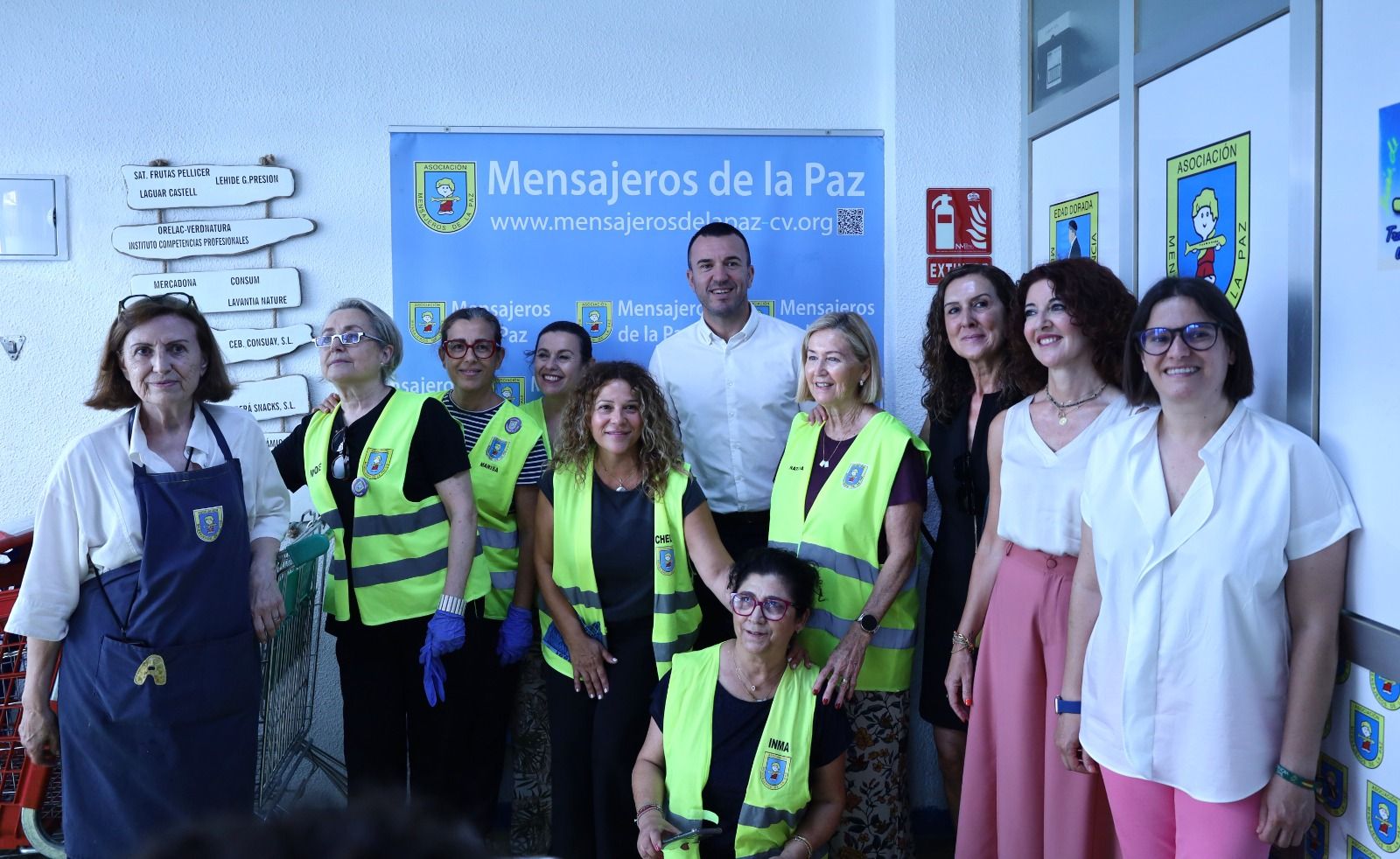 Visita Mensajeros de la Paz