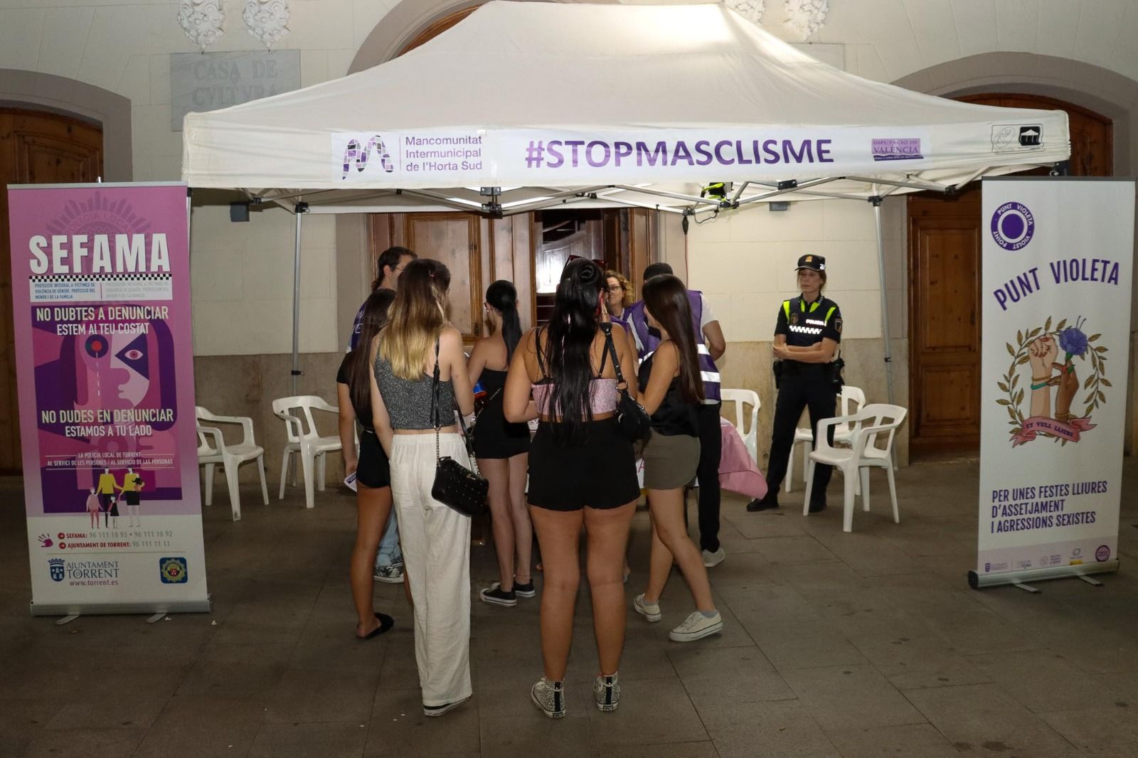 Punt violeta Torrent