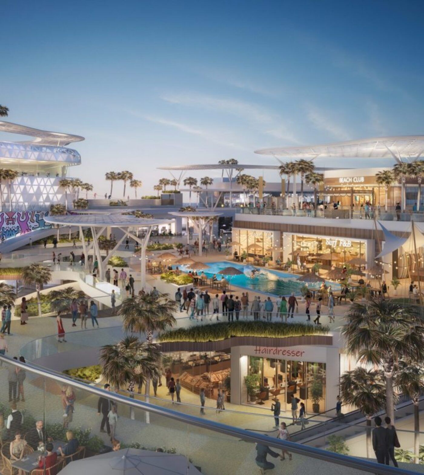 Simulació virtual de com serà el futur centre comercial INFINITY de Malilla. Imatge. AQ Acentor Simulació virtual de com serà el futur centre comercial INFINITY de Malilla. Imatge. AQ Acentor