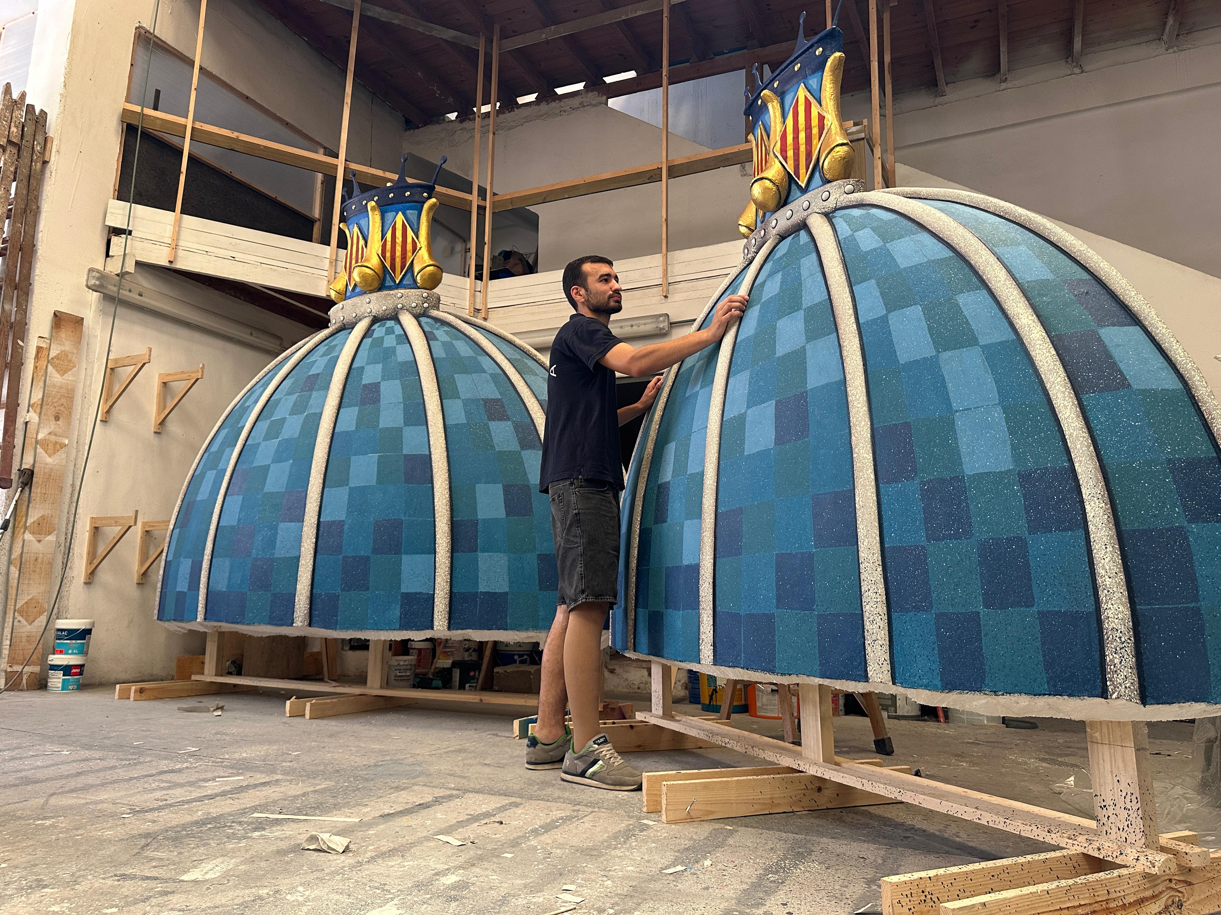 Tribuna Batalla Flores de València 