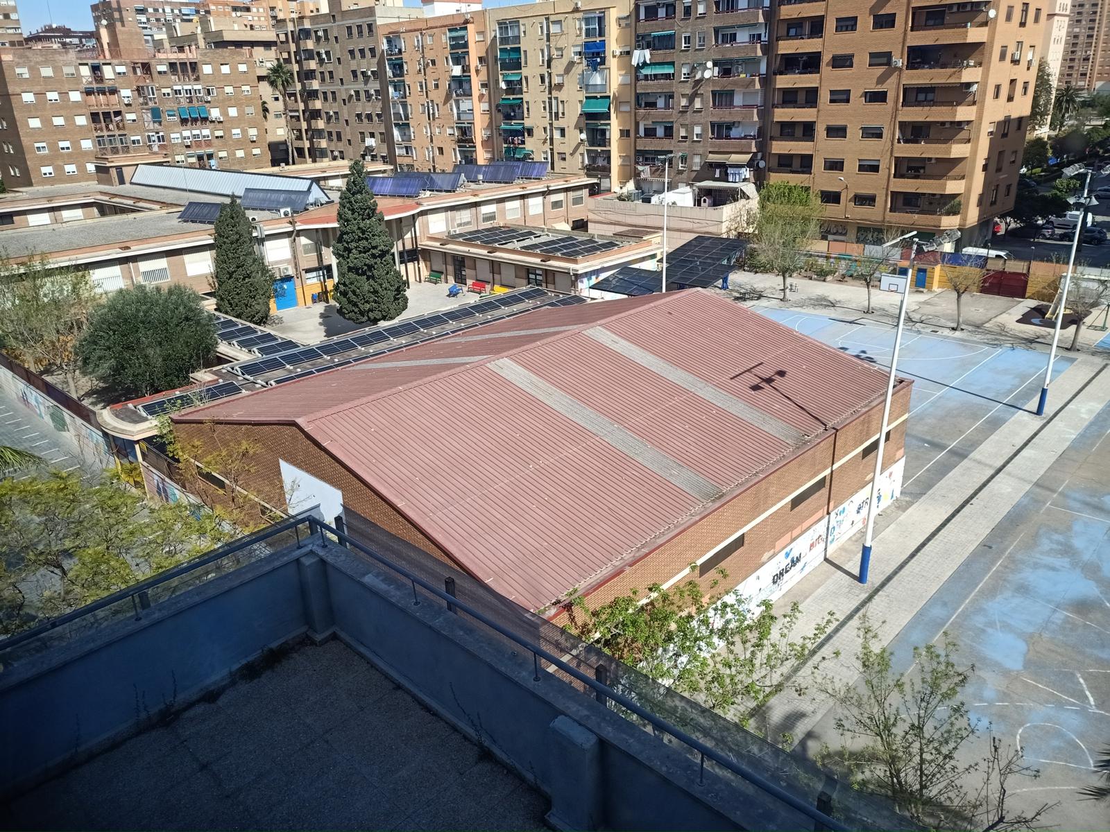 Obres de millora al col·legi municipal Professor Santiago Grisolía de València