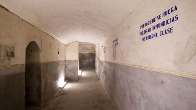 Refugio antiaéreo de la Guerra Civil en Bombas Gens. Imagen: Bombas Gens