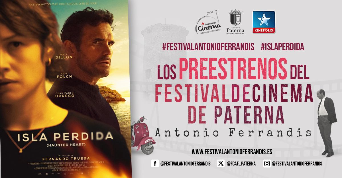 Película Isla Perdida del preestreno del Festival Antonio Ferrandis de Paterna
