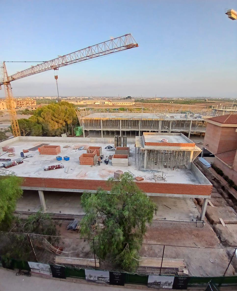 Obres al CEIP Mare de Déu del Patrocini de Foios