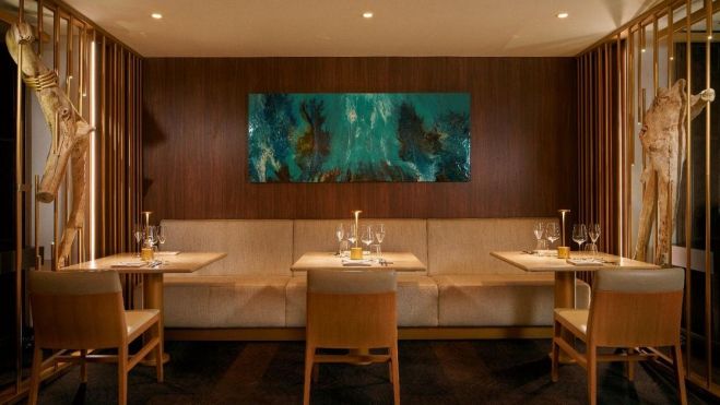 Interior de un crucero Interior de un crucero