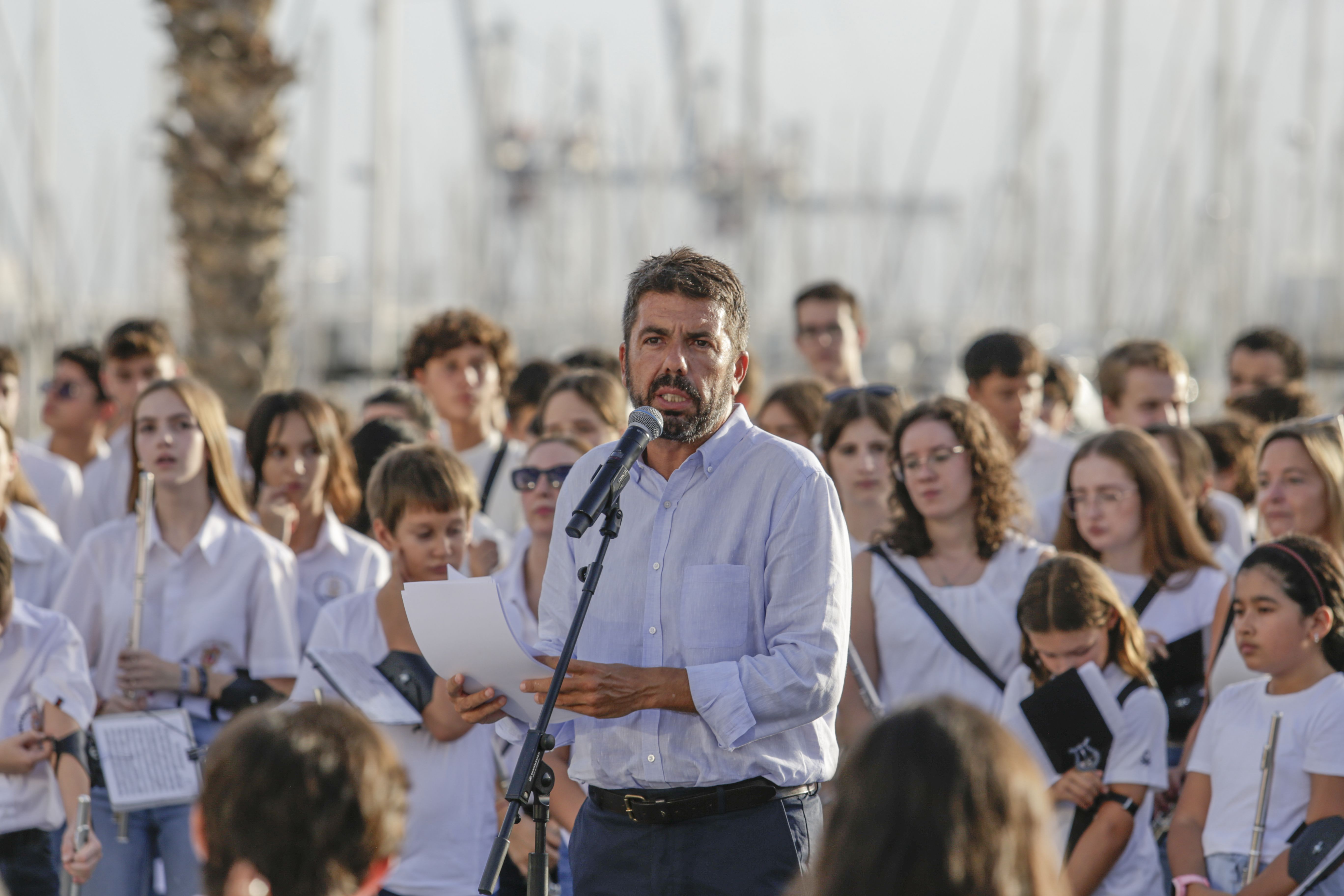 El president de la Generalitat Valeciana, Caros Mazón