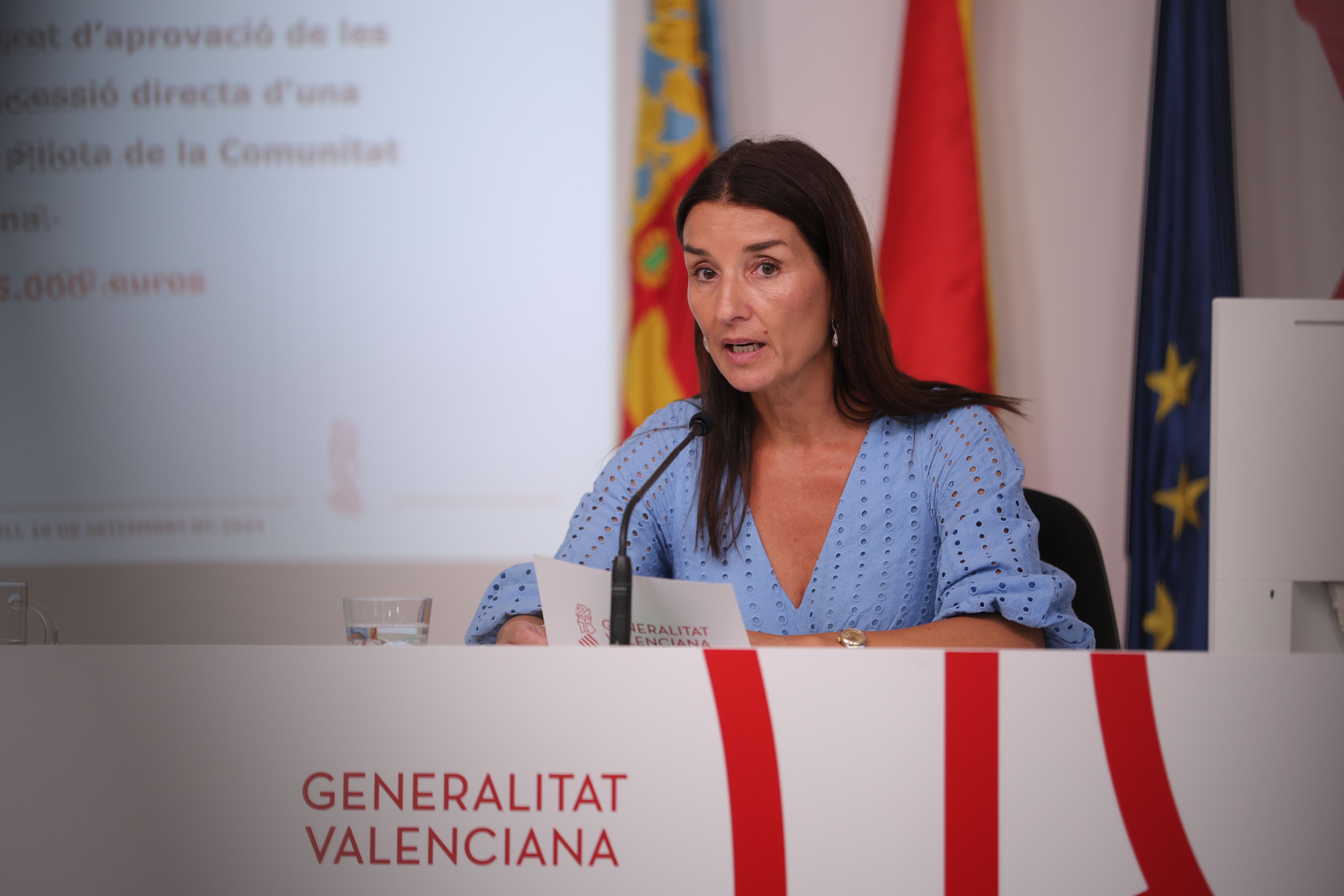 La consellera d'Hisenda i portaveu del Consell, Ruth Merino